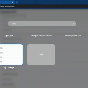 Customize viewing tabs
