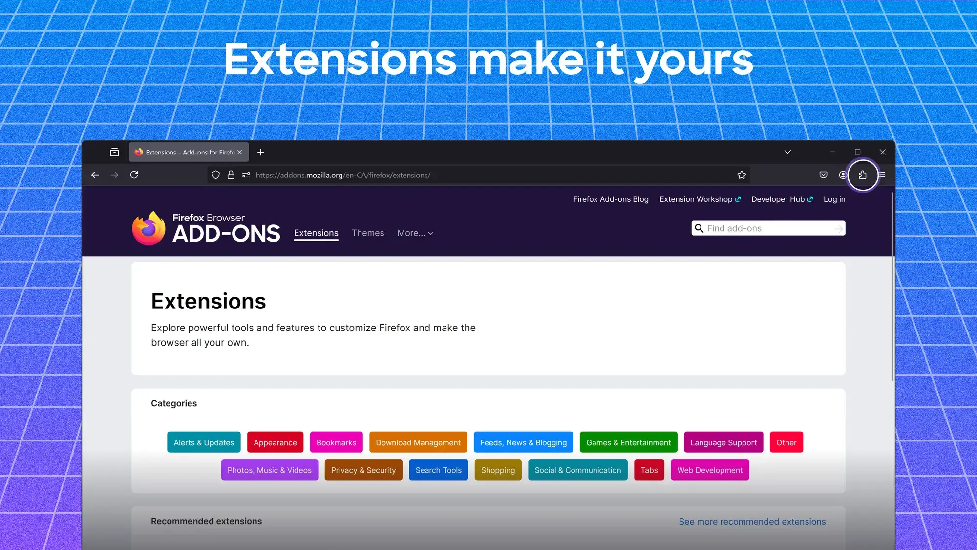 Firefox extensions add ons - Mozilla Firefox for Windows - Privacy, Custom AI & Speed (Download)