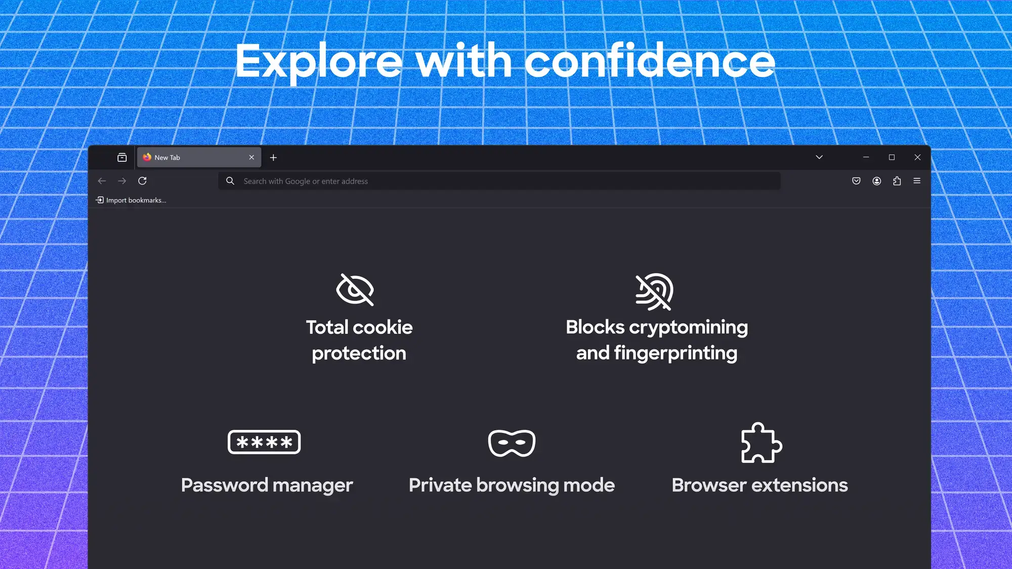 Firefox features listed - Mozilla Firefox for Windows - Privacy, Custom AI & Speed (Download)