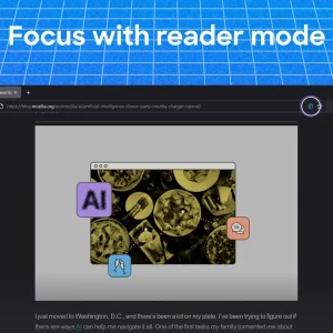 Focus with reader mode