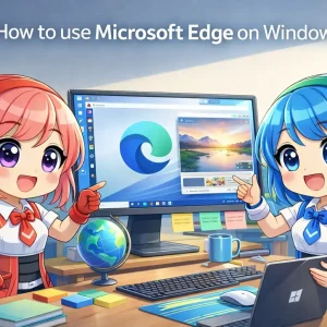 Microsoft edge anime cover