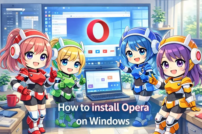 Opera browser on pc cover