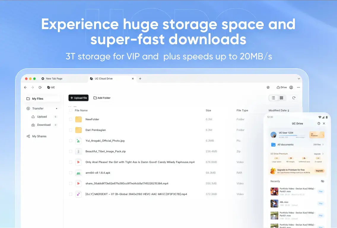 Premium vip - UC Browser for Windows - The Ultimate Video Downloader