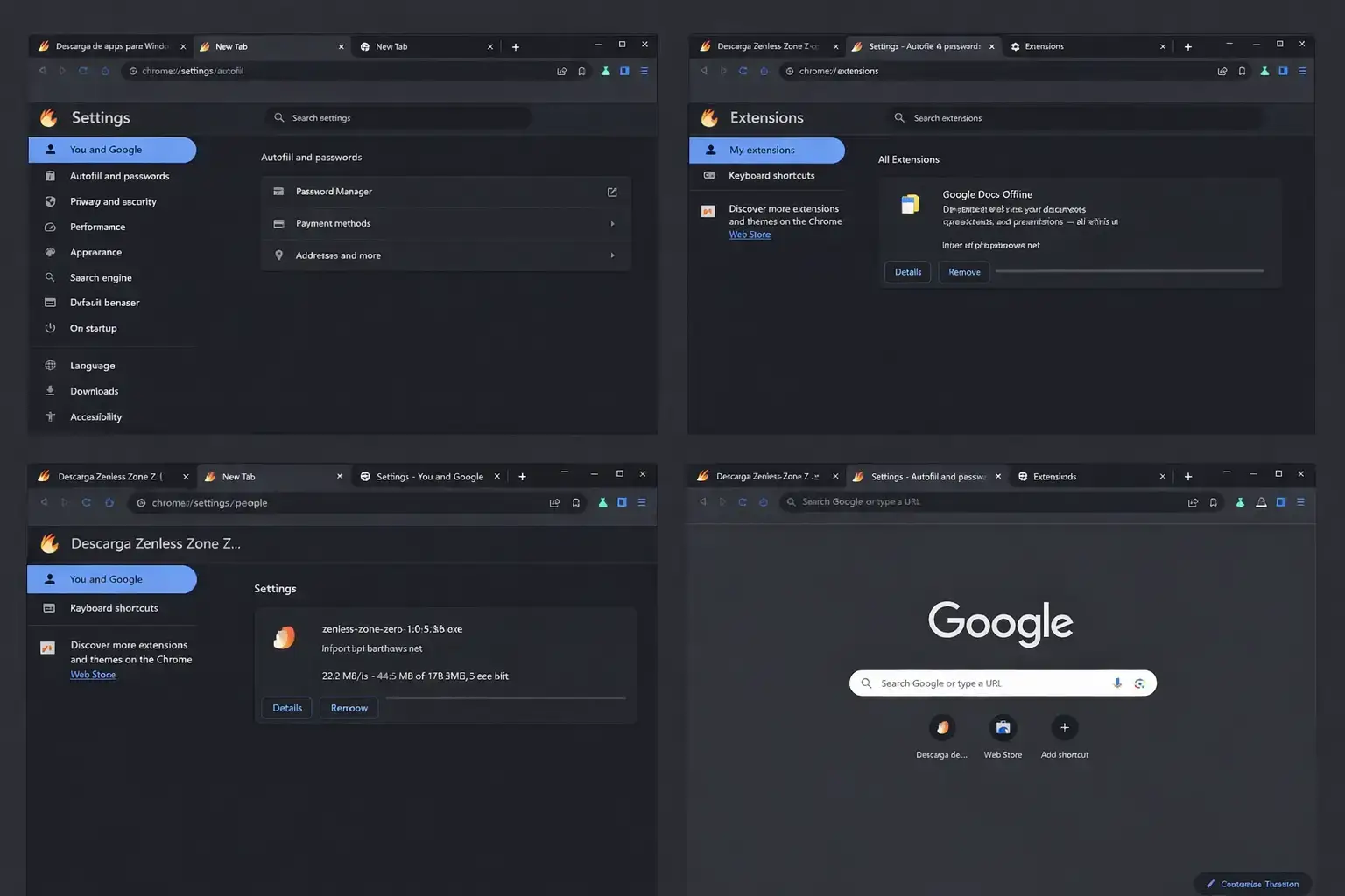 Screenshots - Thorium Browser for Windows - A Speed-Optimized Chrome Alternative