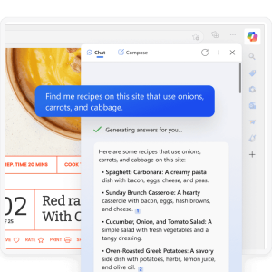 Search any site with edge