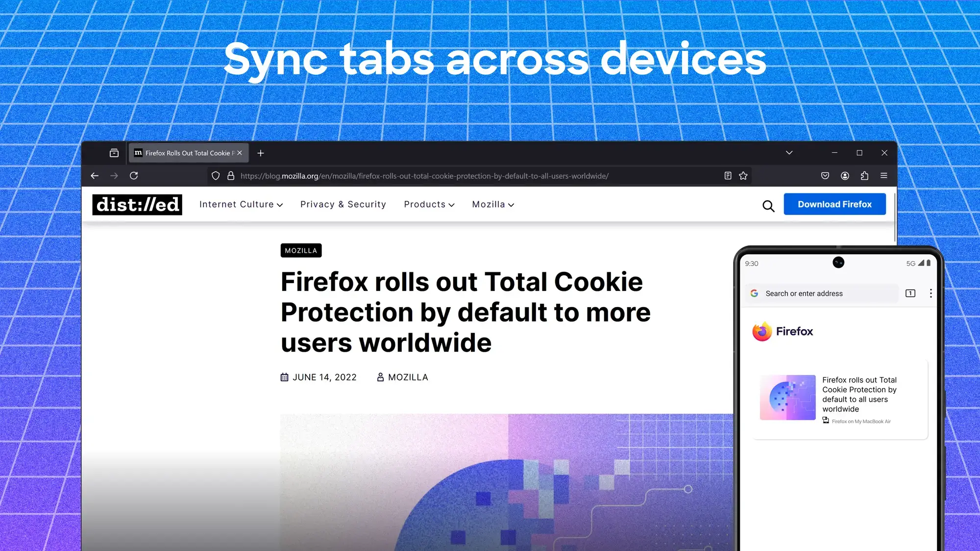 Sync tabs across devices - Mozilla Firefox for Windows - Privacy, Custom AI & Speed (Download)