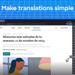 Translate any webpage