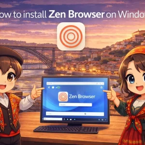 Zen browser anime cover