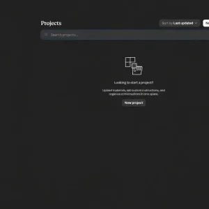 Create projects claude desktop