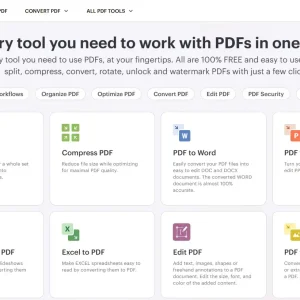 Ilovepdf website