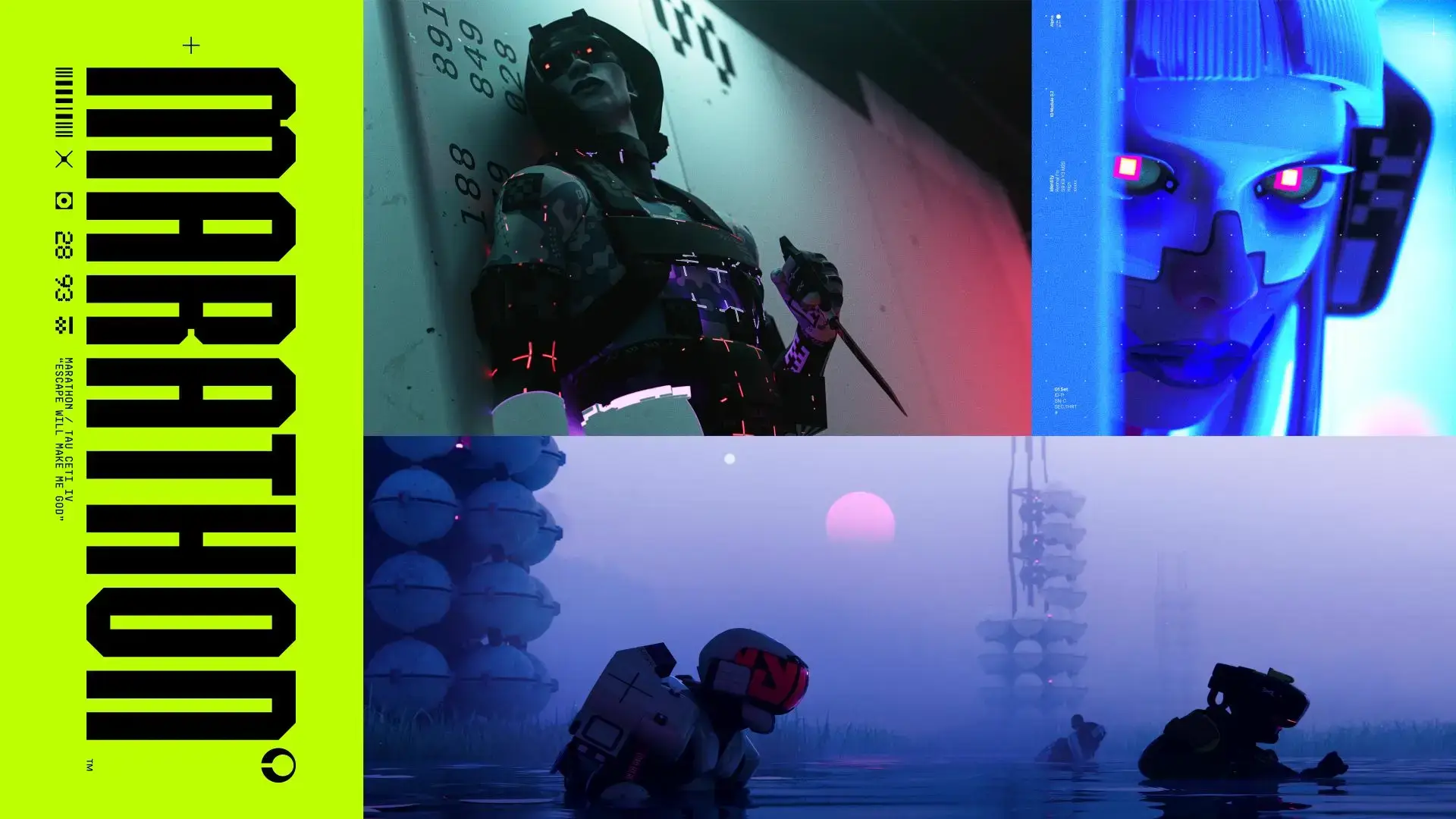 Marathon PC game cover art