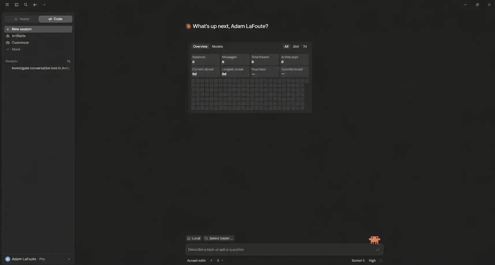 New code desktop homepage - Claude Desktop for Windows: The All-in-One AI for Writing, Code, and Research (2026)