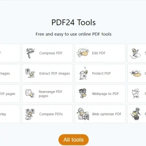 Pdf24 website