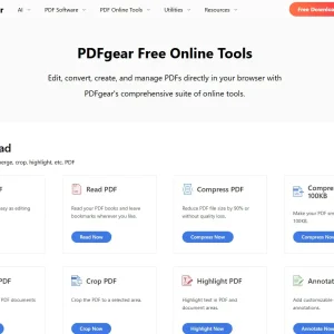 Pdfgear website