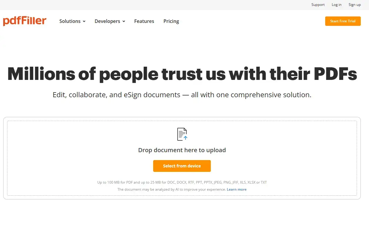 Pdfiller online tool - 14 Best PDF Editors for Windows in 2026: Tested and Compared