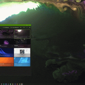 Preview different wallpapers