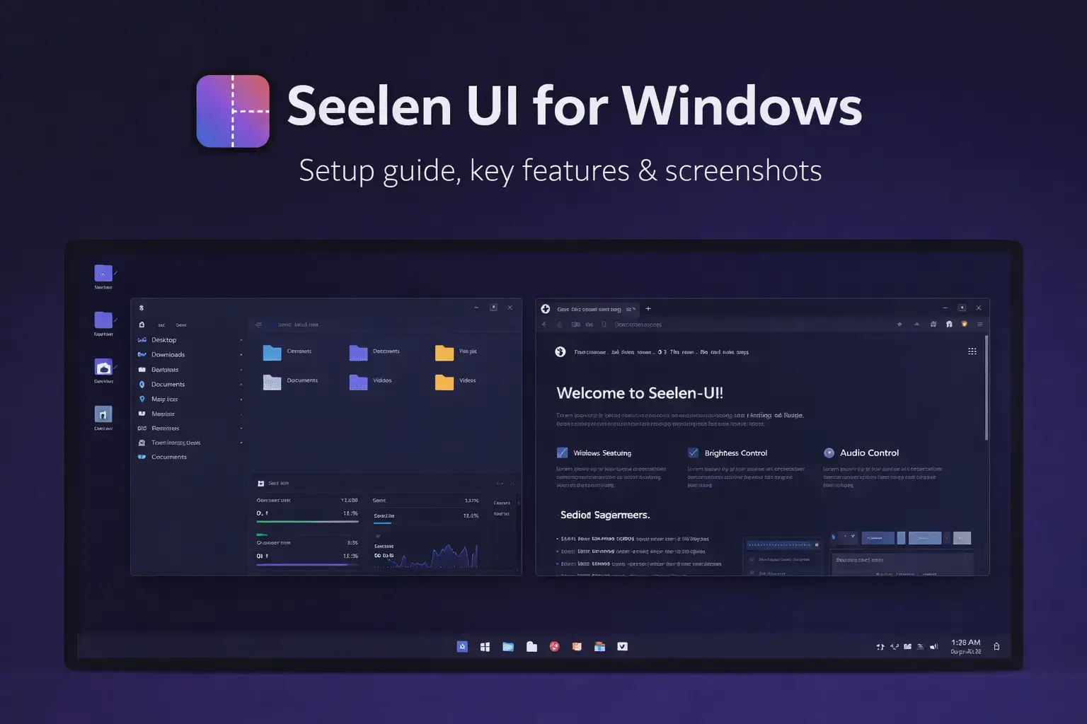 Seelen ui pc header - Seelen UI for Windows: Setup Guide, Features, Safety and Tips