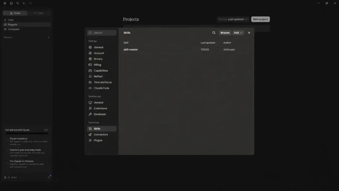 Skills search - Claude Desktop for Windows: The All-in-One AI for Writing, Code, and Research (2026)