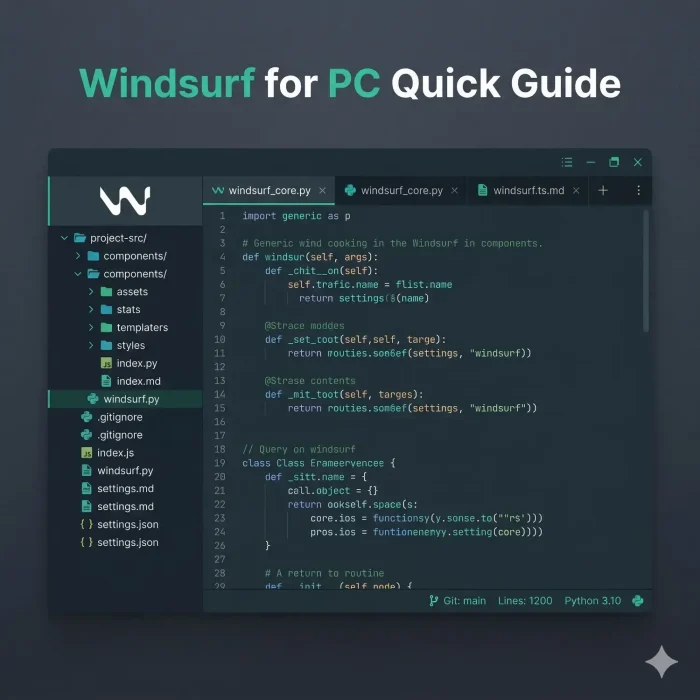 Windsurf pc cover - Windsurf for Windows: Complete Setup Guide (2026)