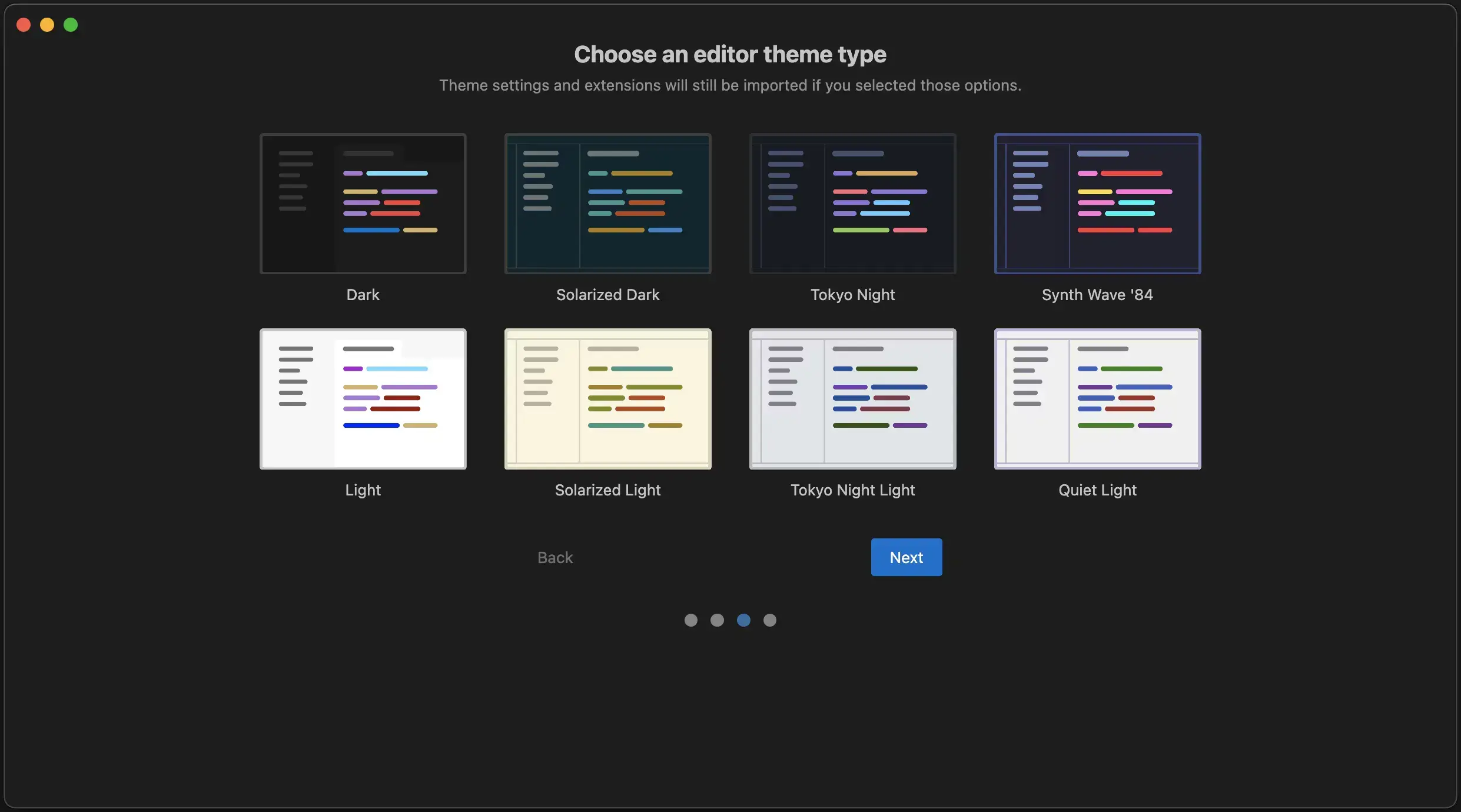 Choose theme - Windsurf for Windows: Complete Setup Guide (2026)