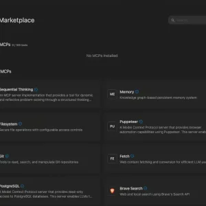 Mcp marketplace homepage