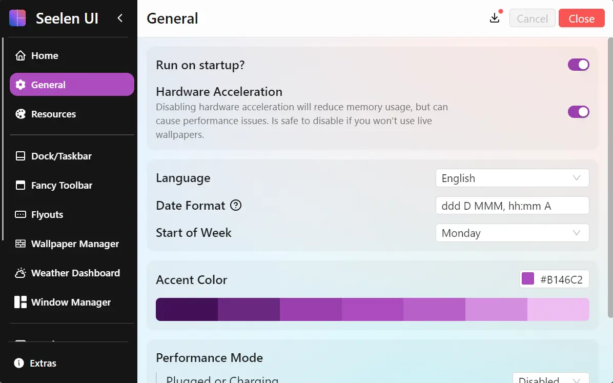 New settings - Seelen UI for Windows: Setup Guide, Features, Safety and Tips
