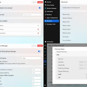 New settings preview