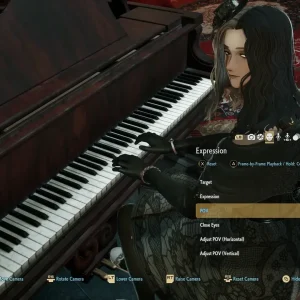 Playing piano