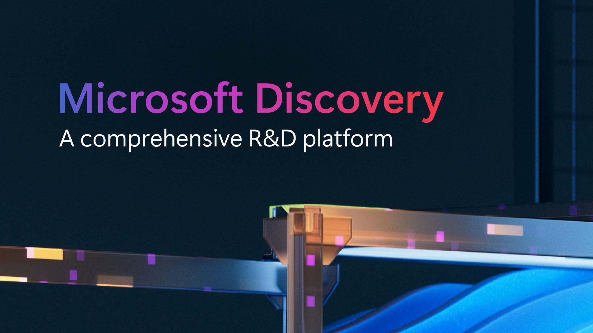 Abstract infrastructure shapes.