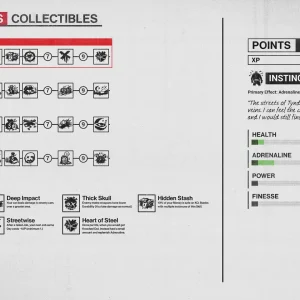 City map skills collectibles