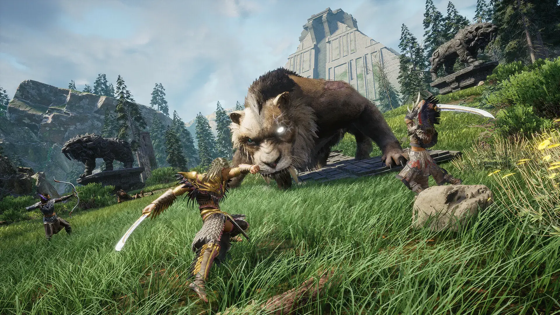 Fighting sabertooth - Soulmask for PC - Download, Gameplay & Tips (2026)