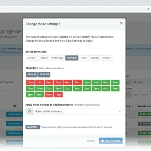 Time management schedule