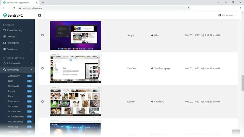 Which websites you browsed - SentryPC for Windows: Complete Setup Guide (2026)
