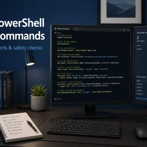 Azure powershell beginner commands cover