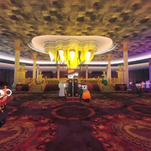 In game graphics inside casino