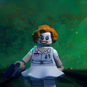 Joker in nurse outfit