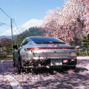 Porsche hd driving graphics
