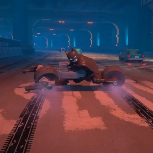 Batcycle cool scene