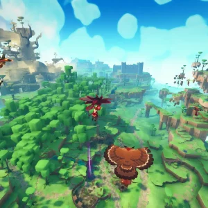 Flying traveling in the sky