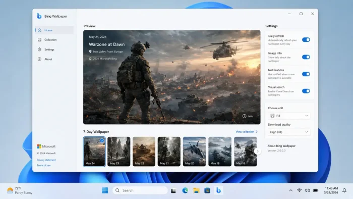 Game bing wallpaper - Bing Wallpaper for Windows: Download Guide, Features & Tips