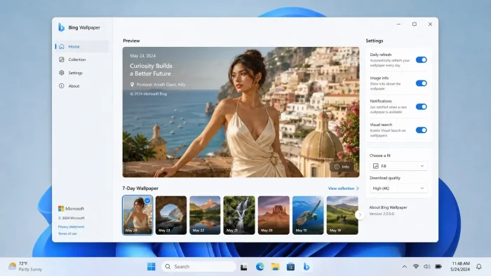 Model bing wallpaper - Bing Wallpaper for Windows: Download Guide, Features & Tips