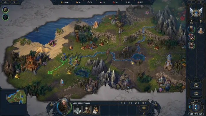 Overview map - Heroes of Might and Magic: Olden Era for PC: DL Guide, Tips & System Requirements