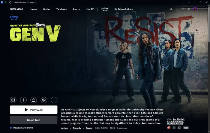 Gen v playing episodes - Prime Video for Windows: Download, Setup & What to Know (2026)