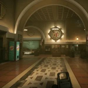Inside hall