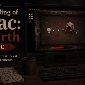 Isaac rebirth game on pc cover