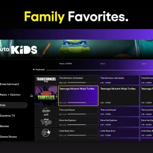 Kids channels content list