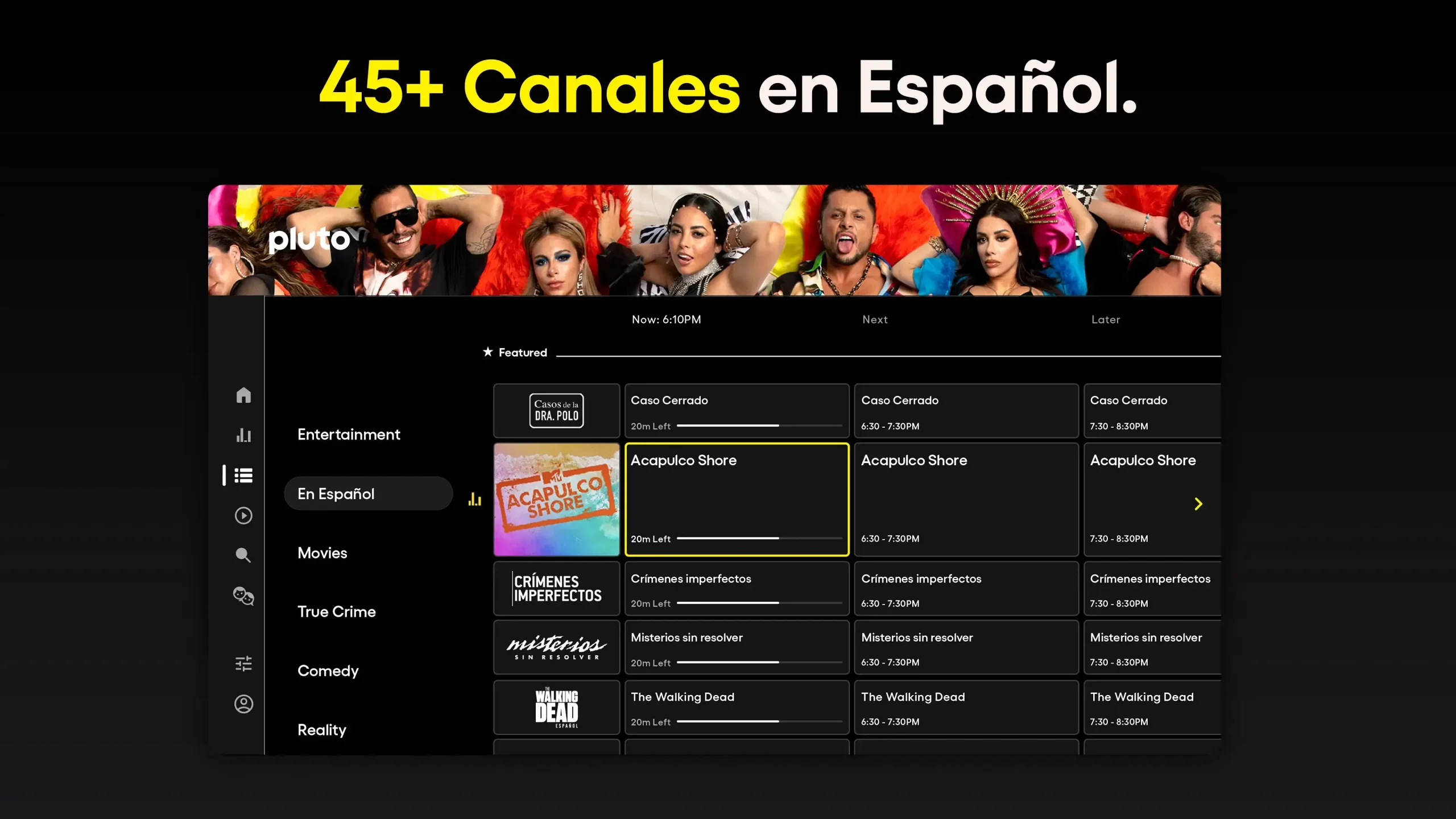 Spanish channels - Pluto TV for Windows - Setup, Channels & Tips