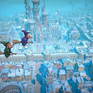 Witches flying