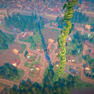 Bing tree with farm
