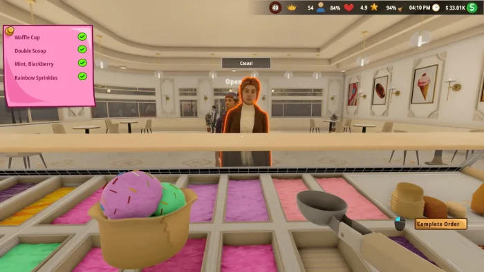 Completing order of ice cream for customer - Ice Cream Simulator for PC: Guide, Tips & System Requirements